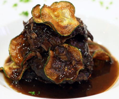 braised iberico pork cheek