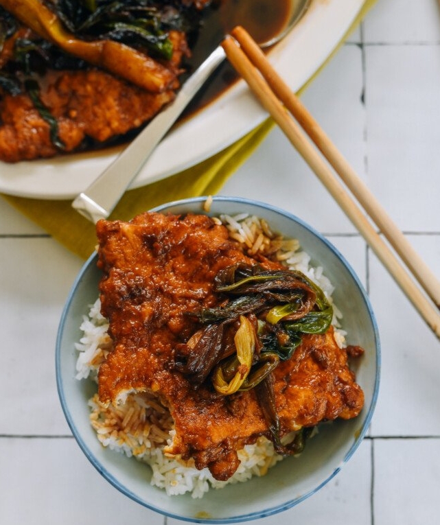 braised pork chops chinese style