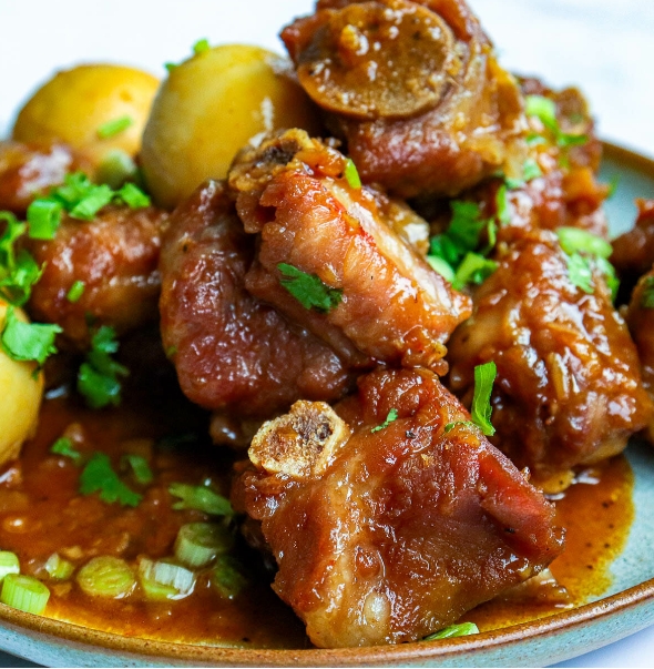 braised pork spare ribs chinese style