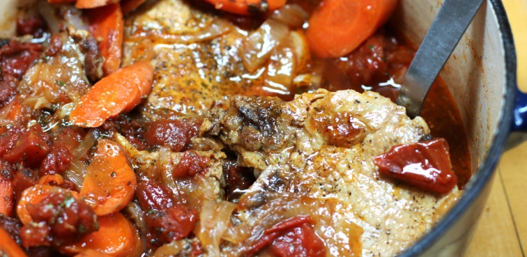 lidiaʼs braised pork chops