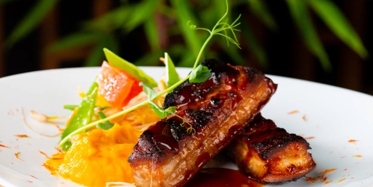 kylie kwong braised pork belly