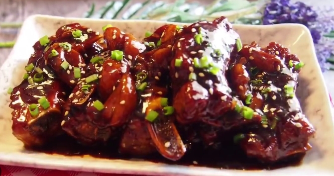 chinese braised pork spare ribs