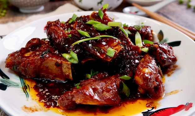 chinese red braised spare ribs recipe