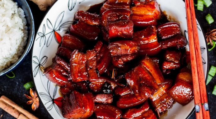 chinese boiled pork belly