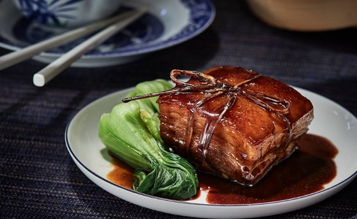 slow braised belly pork