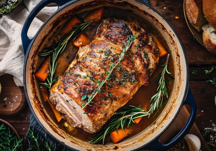 pork shoulder dutch oven