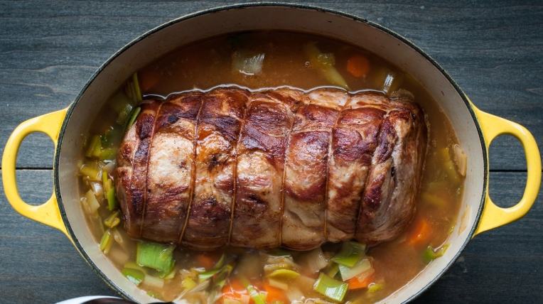 oven braised pork loin