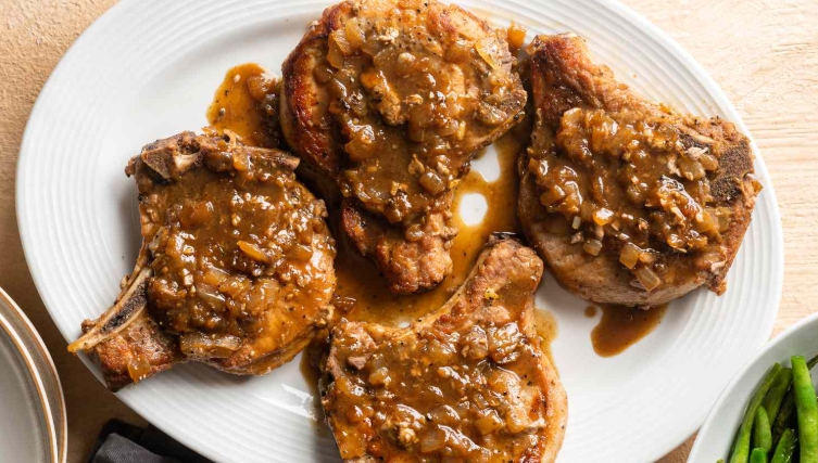 oven braised boneless pork chops