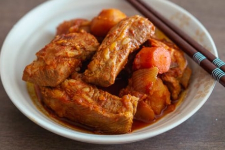 stew pork ribs chinese recipe