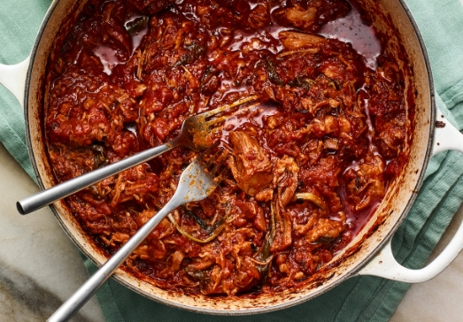 spicy braised pork shoulder