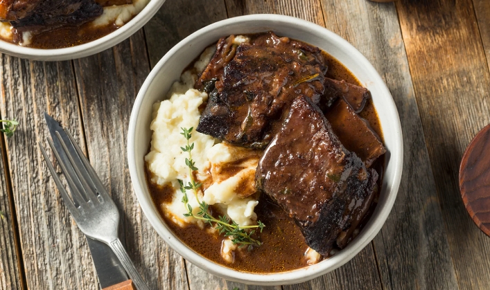 pork short ribs braised