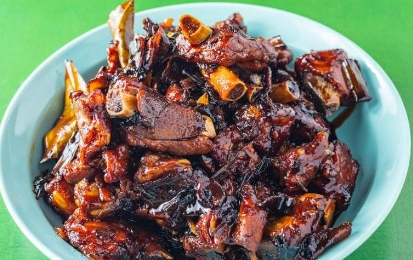 red braised pork ribs