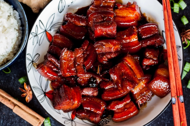 red braised pork belly recipe