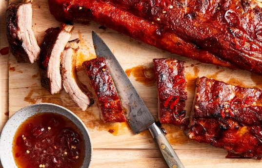 slow braised pork ribs