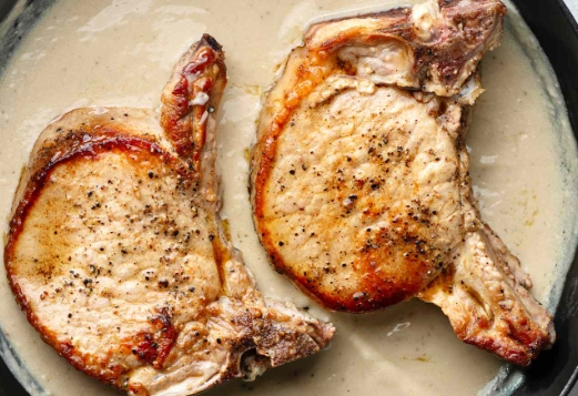 slow braised pork chops in oven