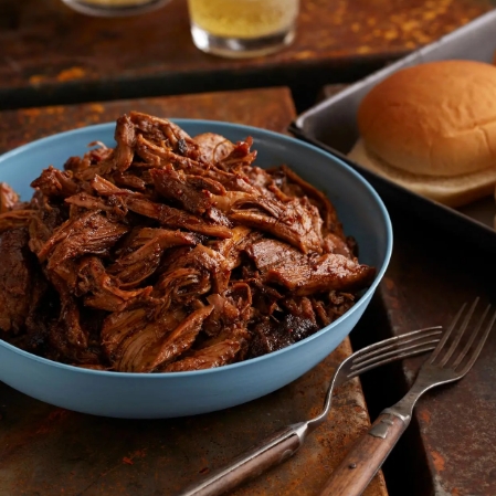 slow braised pulled pork