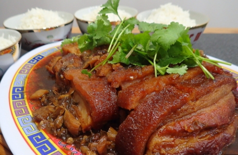 yam pork belly hakka recipe