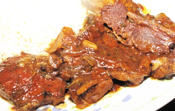 stewed pork