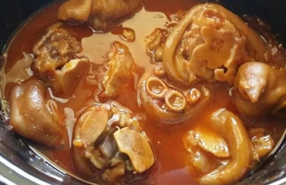 stew pork trotters recipe